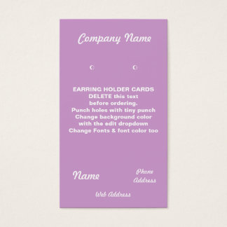 Cartes d'achat cartes de visite personnalisés