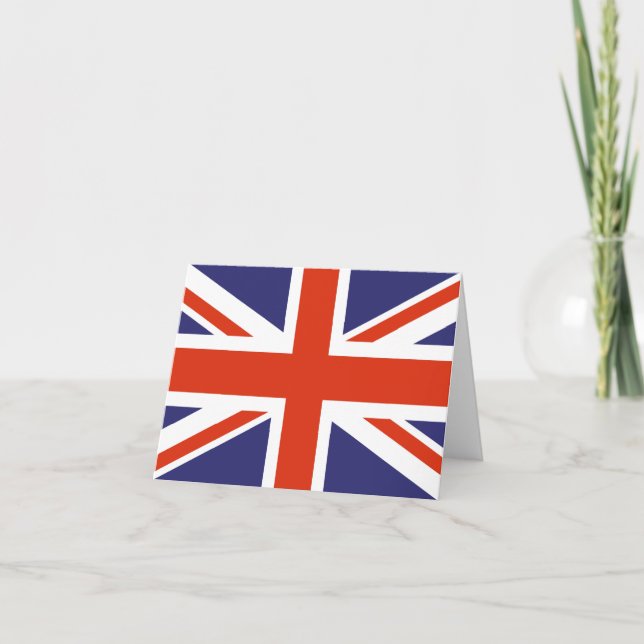Cartes d'affichage du drapeau britannique Union Ja (Devant)