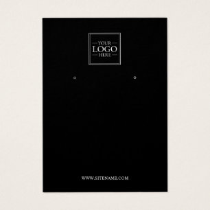 Cartes d'affichage modernes personnalisées du logo