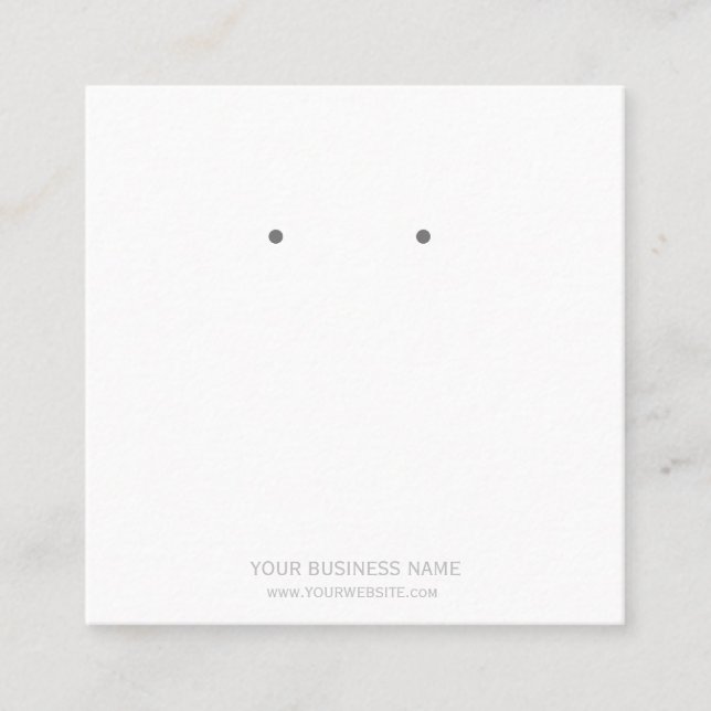 Cartes d'affichage personnalisées (Devant)