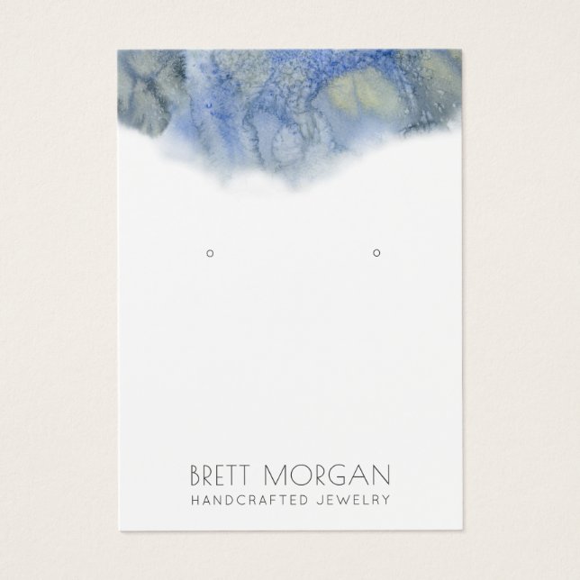 Cartes d'affichage pour bijoux à oreille couleur b (Devant)