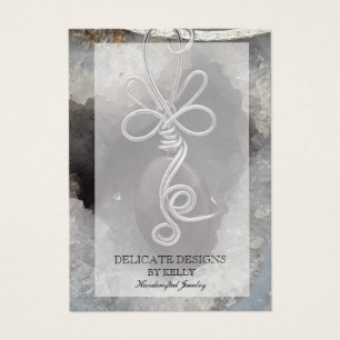 Cartes d'affichage pour le concepteur de bijoux Wi