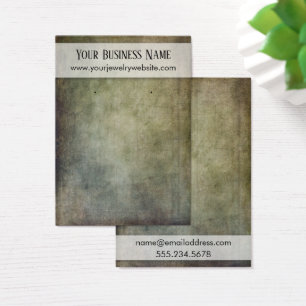 Cartes d'affichage Rustique Vert Jaune
