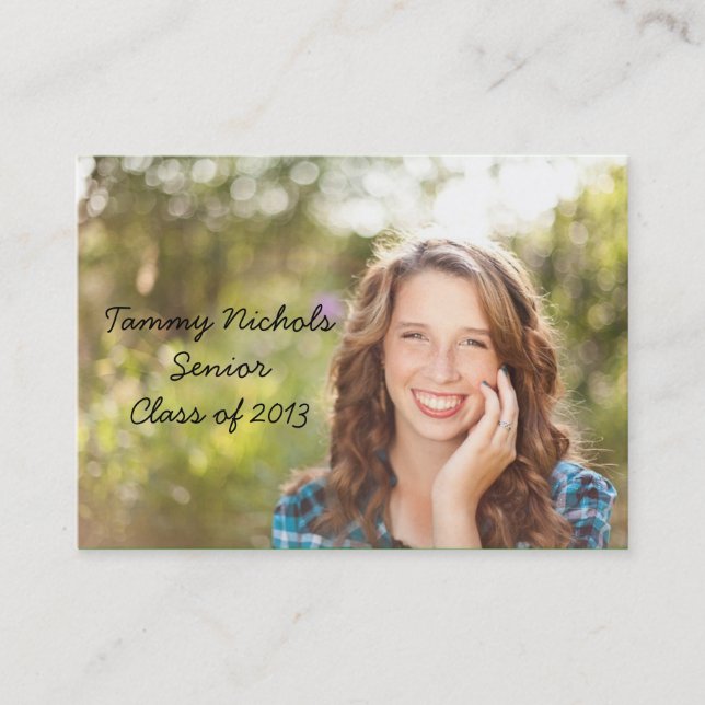 cartes d'aîné de tammys (Devant)