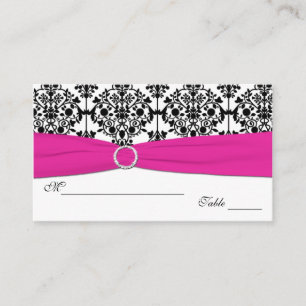 Cartes Damas roses, blanches et noires