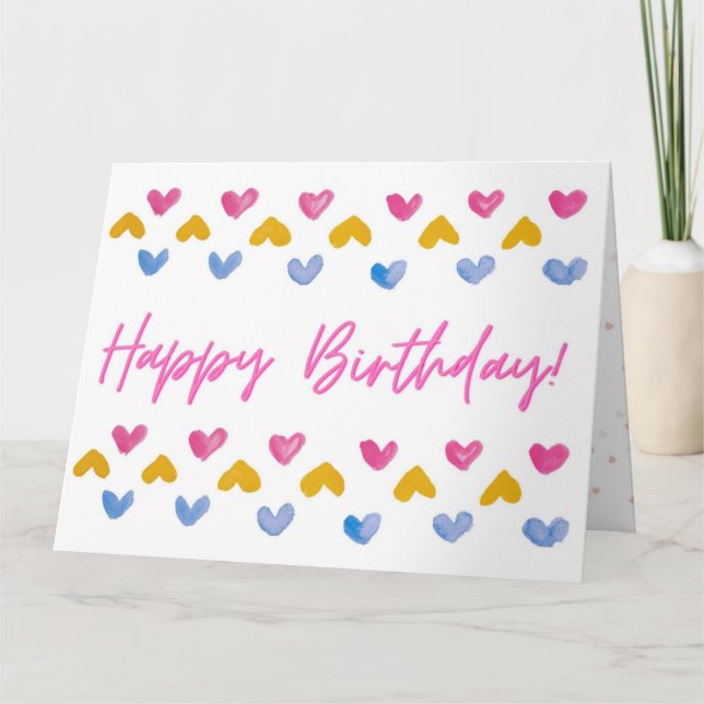 Cartes d'anniversaire (Devant)