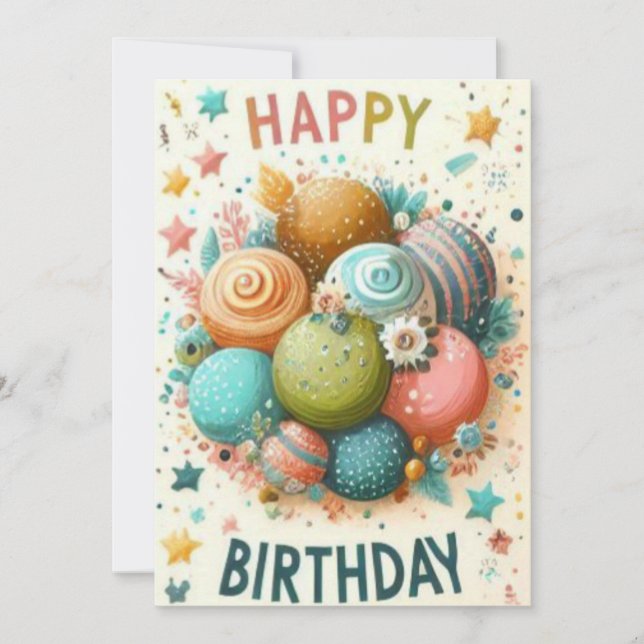 Cartes d'anniversaire (Devant)