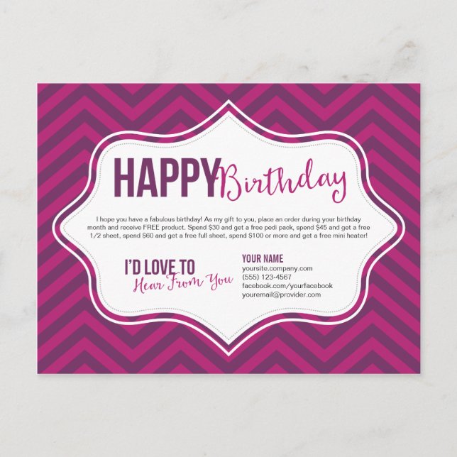 Cartes d'anniversaire (Devant)
