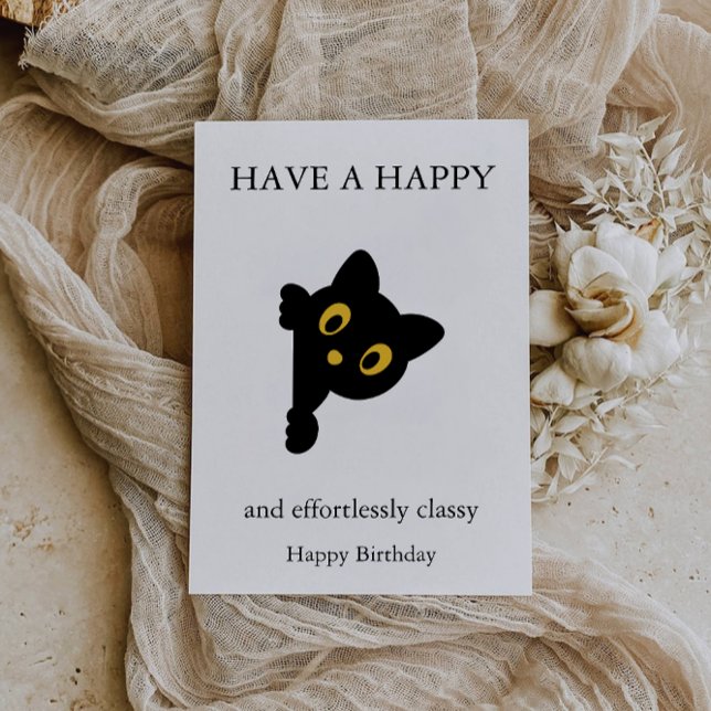 Cartes d'anniversaire de chats amusantes (Funny Cat Birthday Cards)