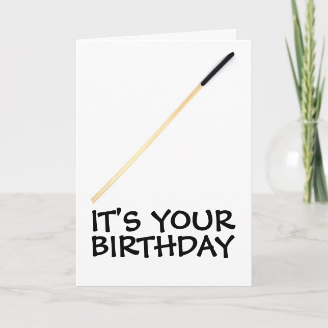 CARTES D'ANNIVERSAIRE DE FOUET BRITANNIQUE (Devant)