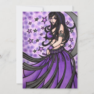 Cartes d'anniversaire de la danseuse du ventre