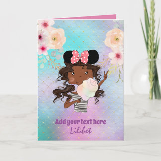 Cartes d'anniversaire de la princesse Mélanine pou
