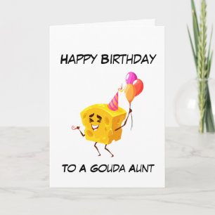 Cartes d'anniversaire de tante amusantes