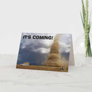 CARTES D'ANNIVERSAIRE DE TORNADO