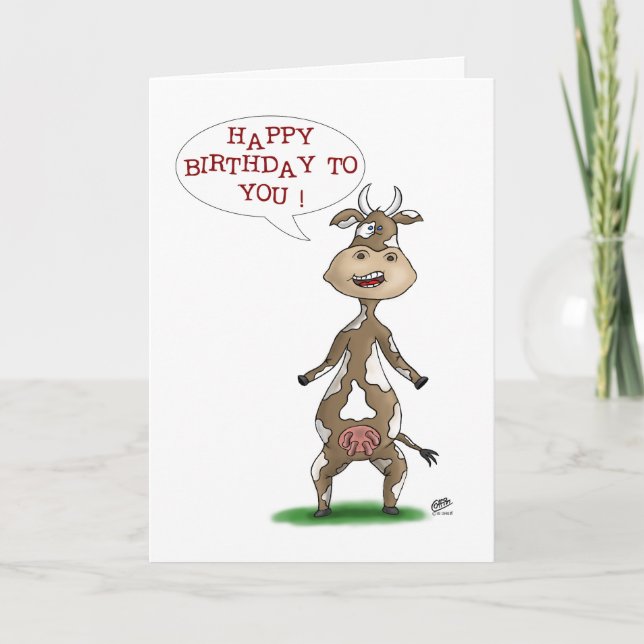 Cartes d'Anniversaire drôles : Anniversaire fantas (Devant)