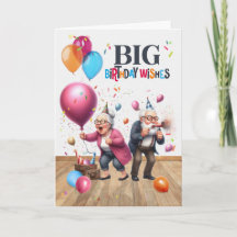 Cartes d'anniversaire drôles pour homme et femme â