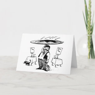 CARTES D'ANNIVERSAIRE DU RESTAURANT ITALIEN