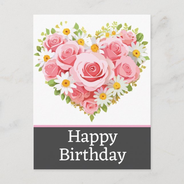 Cartes d'anniversaire joyeux (Devant)