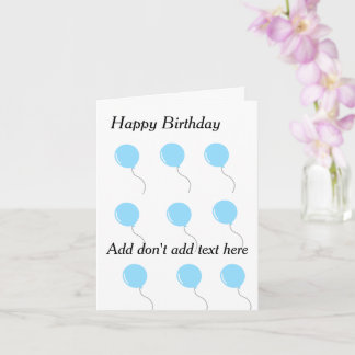 Cartes d'anniversaire personnalisables