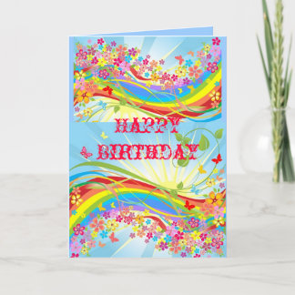 Cartes d'anniversaire personnalisées 5x7
