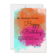 Cartes d'anniversaire pour les enfants avec licorn