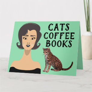 CARTES D'ANNIVERSAIRE RETRO ART FEMME