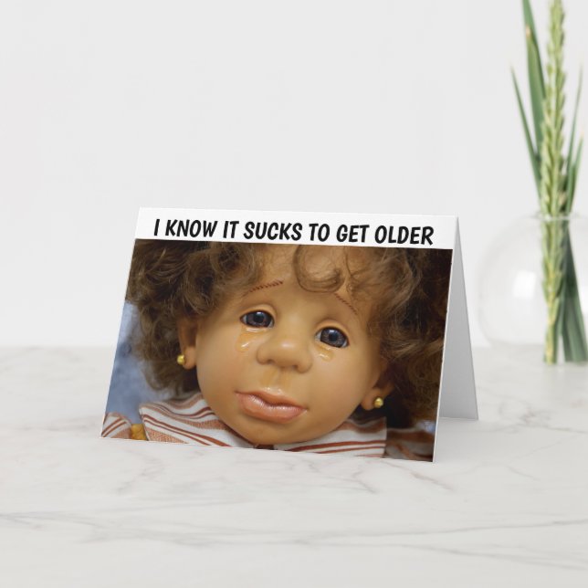 CARTES D'ANNIVERSAIRE, VOUS ÊTES ENCORE UNE DOLL (Devant)