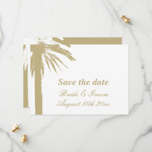 Cartes d'annonce de mariage importantes à Palm Bea