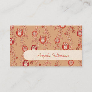 Cartes d'appel pour mamans Groupon Owls