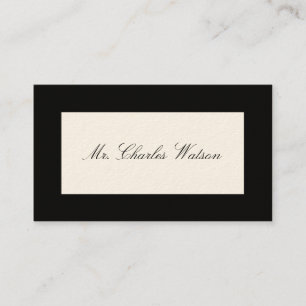 Cartes d'appel victoriennes de Gentleman