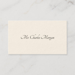 Cartes d'appel victoriennes de Gentleman