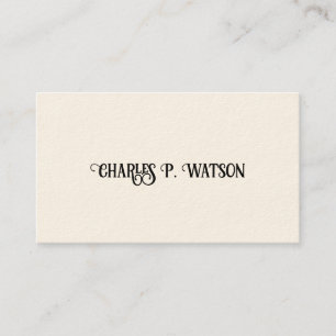 Cartes d'appel victoriennes de Gentleman