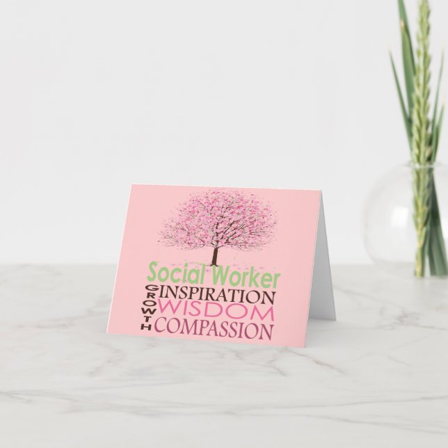 Cartes d'assistant social (Devant)
