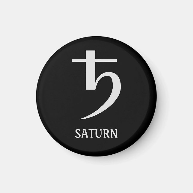 Cartes d'astrologie : La planète Saturn Magnet (Devant)