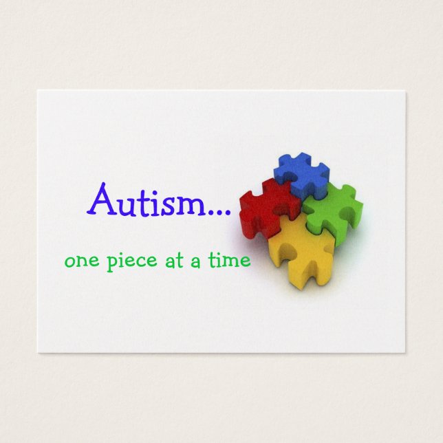 Cartes d'autisme (Devant)