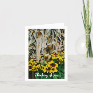 CARTES D'AUTOMNE PENSANT À VOUS NOTES VIDES