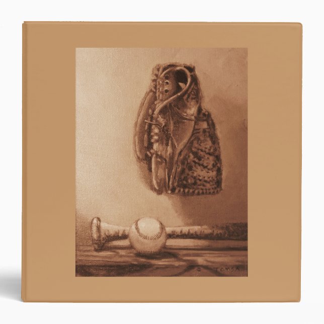 Cartes de base-ball 2" Classeur (Devant)