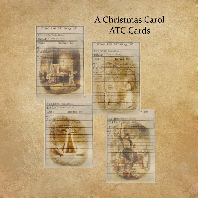 Cartes de bibliothèque Carol Noël Papier à scandal (Créateur téléchargé)