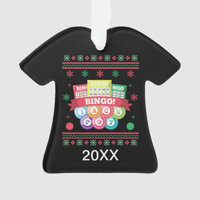 Cartes de Bingo de Jackpot personnalisées laides C (devant)