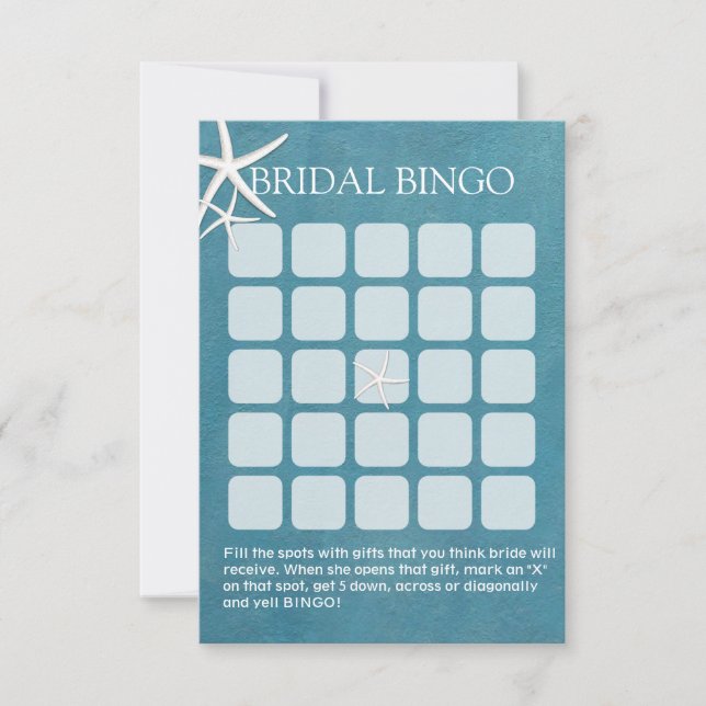 Cartes de Bingo pour Enterrement de Vie de Jeune F (Devant)