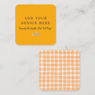 Cartes de boîtier arrondies 2,5 pouces x 2,5 pouce
