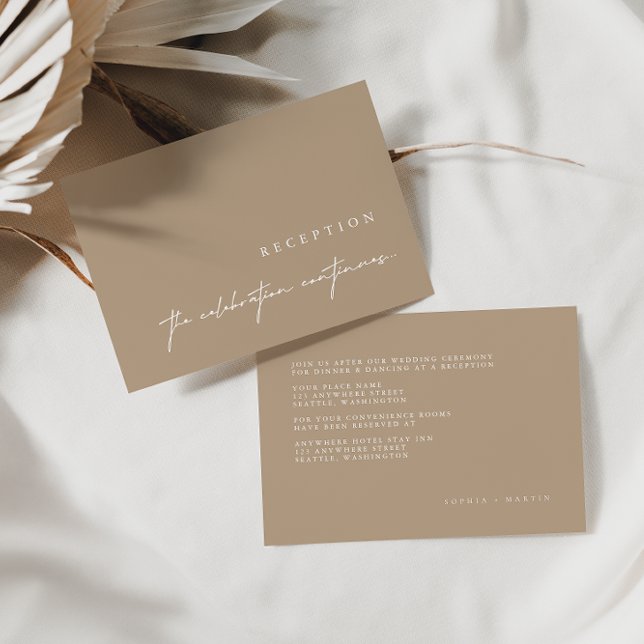 Cartes de boîtier Mariage minimaliste Élégantes (Créateur téléchargé)