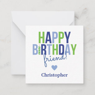Cartes de boîtier personnalisées pour anniversaire