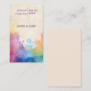 Cartes de boîtier RSVP