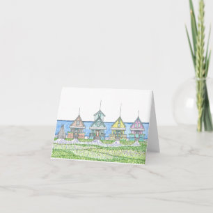 Cartes de cabane de plage