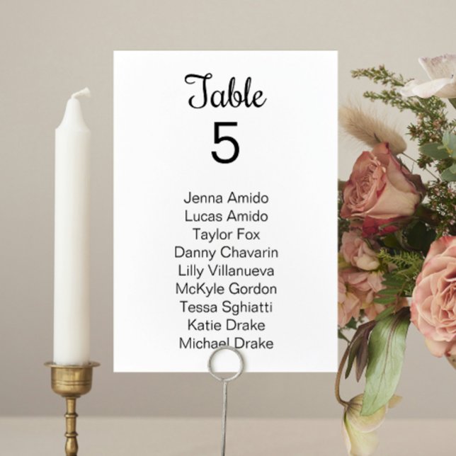 Cartes de carte de Mariage de vigne noir blanc (Créateur téléchargé)