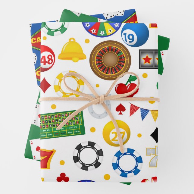 Cartes de casino Papier Motif (En situation)