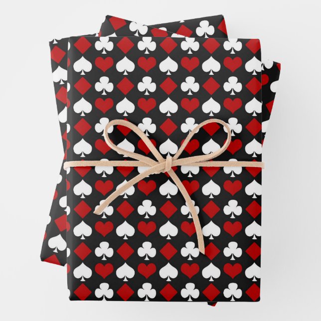 Cartes de casino Papier Motif (En situation)
