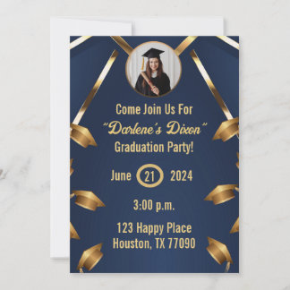 Cartes de célébration de remise de diplômes person