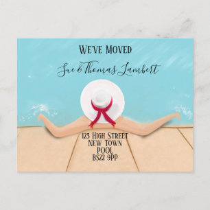 Cartes de changement d'adresse côté PISCINE